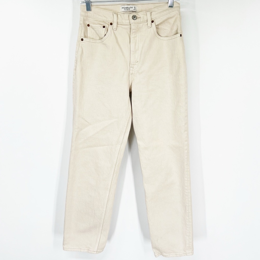 Abercrombie & Fitch The ‘90s Straight Jeans Ultra High Rise